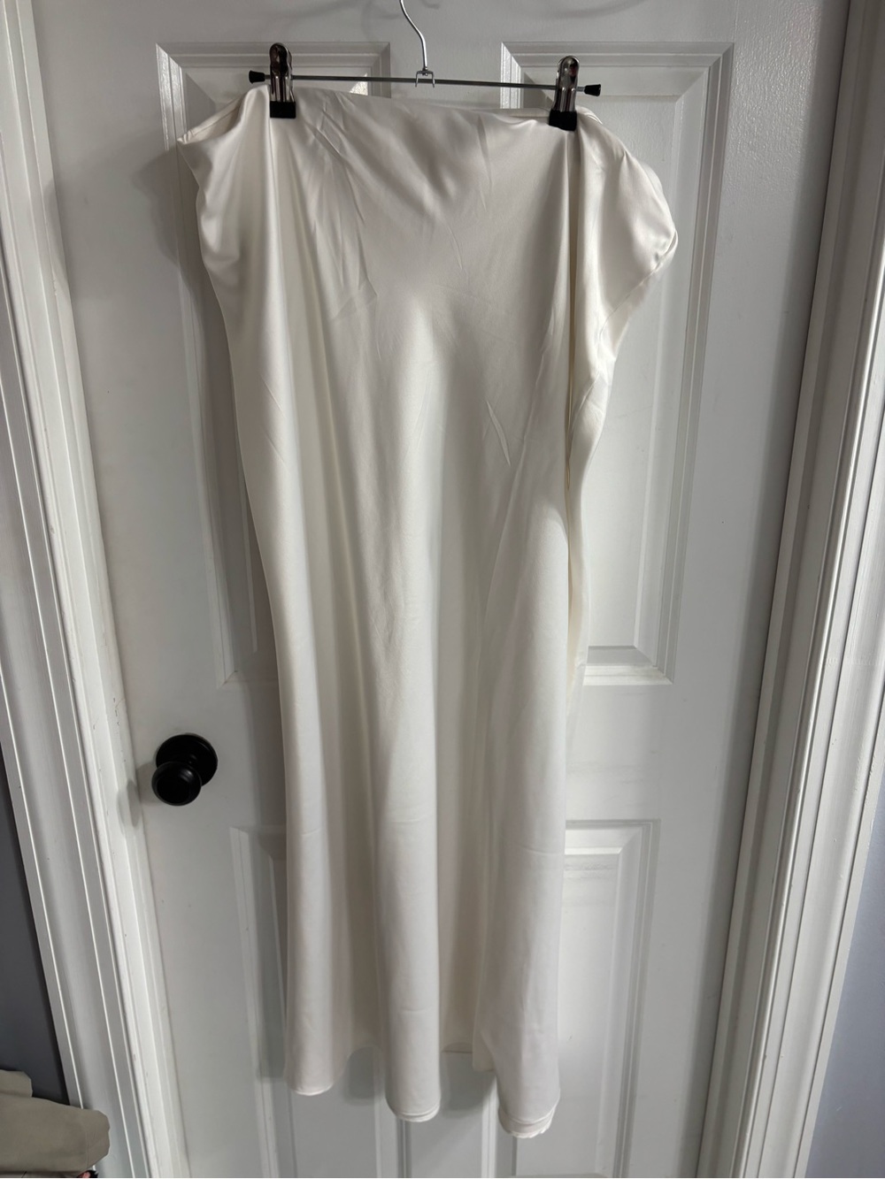 Victoria's Secret White Maxi Slip Skirt